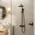 Hansgrohe Vernis Blend Duschsystem 240 1-jet mit Thermostat Mattschwarz 26428670