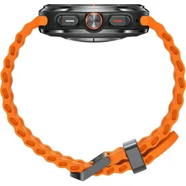 Samsung Galaxy Watch Ultra LTE 47 mm Titanium Gray Marine Band Orange