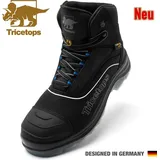 Tricetops TS778H Sicherheitsschuhe Herren S3 Komfortabele Arbeitsschuhe Damen ESD Stahlkappe SRC Gr.40 - Schwarz - 40