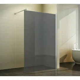 FA-Bausysteme Walk-In Glas Dusche Grauglas 90 cm