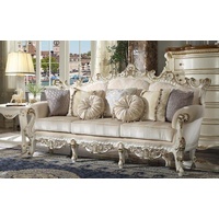 JVmoebel 3-Sitzer, Luxus Sofa Design Couch Polster Klassische Möbel Dreisitzer Dreisitzer Barock weiß