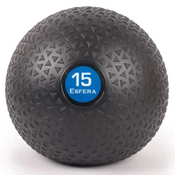 TRENDY SPORT Esfera Slam Ball schwarz 15 kg