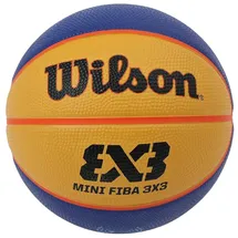 Wilson 3x3 Mini Basketball Blau/Gelb