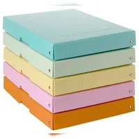 Falken 22001952 PURE Box Pastell DIN A4, Füllhöhe 40 mm - Farben pastell sort.