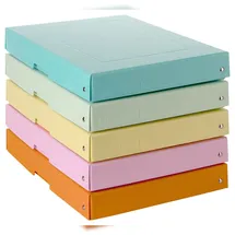 Falken 22001952 PURE Box Pastell DIN A4, Füllhöhe 40 mm - Farben pastell sort.