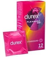 Durex Préservatifs Pleasure Me - 12 Perlés et Nervurés Préservatif(S) pc(s)