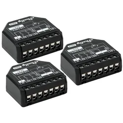 SHELLY WLAN-Schaltaktor 2PM Gen3, 2 Kanal, Bluetooth, 3 Stück