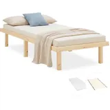 Homestyle4u 90 x 200 cm Braun