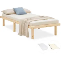 Homestyle4u 90 x 200 cm Braun
