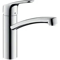 hansgrohe Focus M41 - Küchenarmatur (1 Strahl), Chrom-Küchenmischer, 31806000