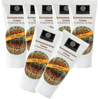 Schwedenkräuter Creme Balsam • ohne Kortison • wohltuend bei trockener Haut • wunden Nasen Lippen Ohren Flechten Dermitis • HerbsnRoots • 7x100ml