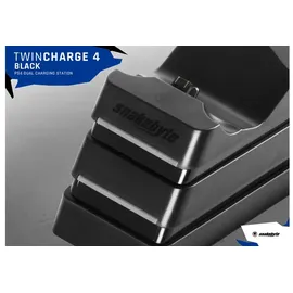 Snakebyte PS4 Twin:Charge 4 schwarz