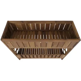 Mendler Hochbeet HWC-P83 90 x 95 x 31 cm Braun
