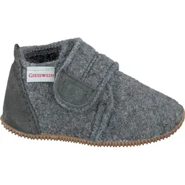 Giesswein Jungen Hausschuhe, Oberstaufen grau, Gr.24 - 24