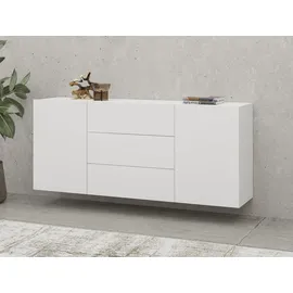 Home Affaire Ava 140 x 62 x 35 cm weiß matt