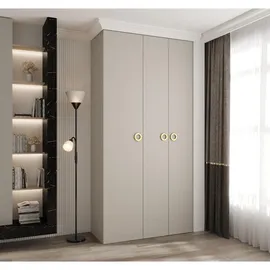 abiks möbel Drehtürenschrank COMO 120 x 245,5 x 50 cm Gold