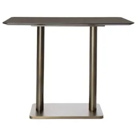 coco maison Bartisch 120 x 75 cm Braun/Gold