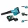 Makita DUB 185 RF1 Akku Laubbläser Gebläse 18 V + 1x Akku 3,0 Ah + Ladegerät