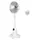 Be Cool Premium Sprühnebel Standventilator 80 cm Weiß