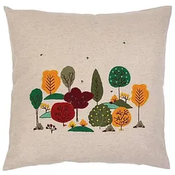 Stickkissen "Herbstwald"