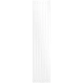 luxebath Stella Design Paneelheizkörper 1800 x 370 mm 700 W weiß Mittelventil