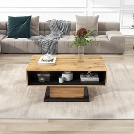 Okwish Beige Holzwerkstoff 47 x 60 x 100 cm