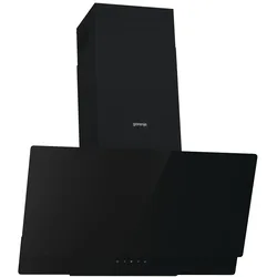 GORENJE Kopffreihaube "WHI849EB", B (A+++-D), silber (schwarz), B:80cm H:38cm T:33,5cm, Dunstabzugshauben, Einzigartiger Aluminiumfilter entfernt bis zu 98% Fett & Dunst