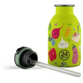 24Bottles Urban Bottle Veggie Friends Beige 0,25 l