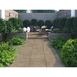 Euro Stone Terrassenplatte Botticino Taupe 60 x 60 cm