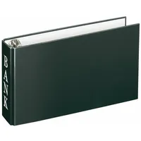 Veloflex Bankringbuch 2-Ringe schwarz 4,5 cm DIN A6 quer