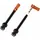 Granite Design Juicy Nipple Presta Ventile 60 mm - orange, schwarz