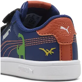 Puma Smash 3.0 Dino V INF Blau/Grün 22