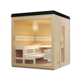 InfraWorld Gartensauna CASA 1 Außensauna Massivholz Saunahaus 215,6