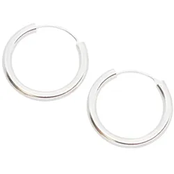fejn Ohrringe Bold Hoop nachhaltiger Echtschmuck Silber Damen 
