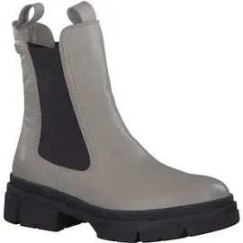 TAMARIS Damen Chelsea-Stiefel, Grey Leather 1 25901 29 202, 40 EU