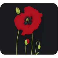 Maximex Multi-Platte Mohn, Spritzschutz, Herdblende Schneidbrett,