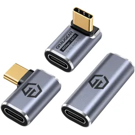 GRAUGEAR GG 18114 - Adapter USB 4.0, 40 Gbit/s, 240 W, 3er Set