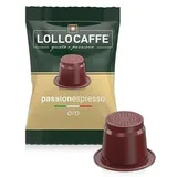 100 Kaffee Kapseln Lollo Kaffee Passionenespresso Gold Kompatibel Nespresso