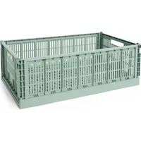 HAY Colour Crate Aufbewahrungskorb XL 68 x 42 x 24 cm 1-tlg. salbeigrün