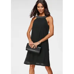 Cocktailkleid, festliche Anlässe und Partys, kniefreie Länge, Gr. 46 - N-Gr, schwarz, Kleider, 37184269-46 N-Gr