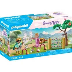 PLAYMOBIL 71849 - Princess Magic - Königskinder im Spielgarten