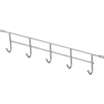Vauth-Sagel VS Hakenleisten mit 5 Haken Stahldraht Silber