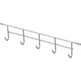 Vauth-Sagel VS Hakenleisten mit 5 Haken Stahldraht Silber