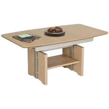 vierhaus Couchtisch 2324-EBI Eiche bianco 120 x 54 x 70 cm
