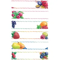 Avery Zweckform 59473 Marmeladen Etiketten Obst (wiederablösbar) 18 Aufkleber