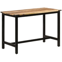 Stabli Esstisch 110x60x76 cm Massivholz Mango Esszimmertisch Küche Tisch Klassisches Design Säulentisch