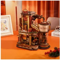 robotime europe ltd ROKR 3D-Holz-Puzzle Dream Gift Factory