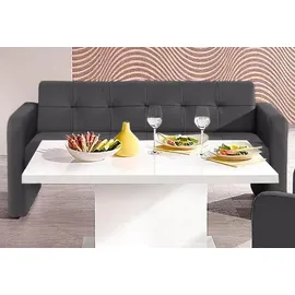 exxpo - sofa fashion Sitzbank Barista Grau 182 x 68 x 82 cm