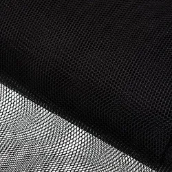 Netzgewebe "Mesh", schwarz