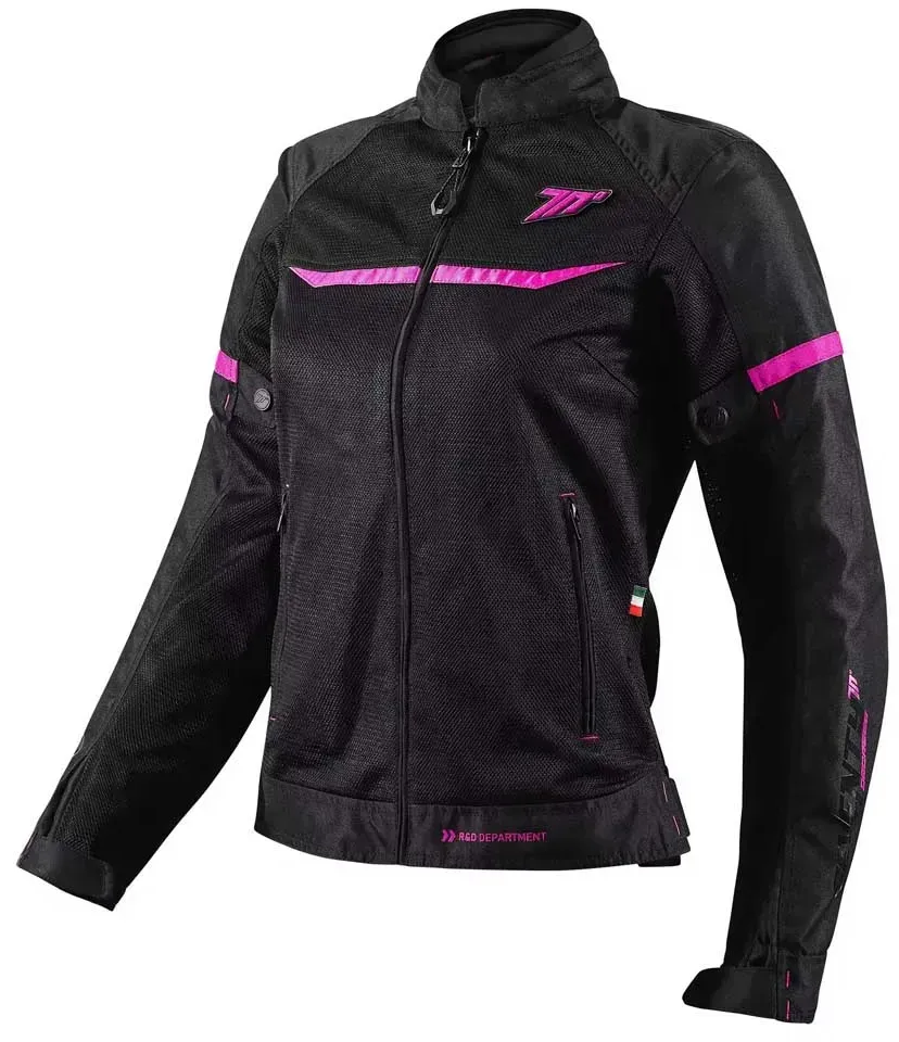 Seventy Degrees Sd-jr30.2 Mojave Jacke - Black / Fucsia - 2XL